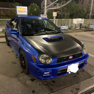 インプレッサsti 2000年　11万キロ　青