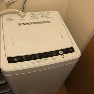 洗濯機、冷蔵庫、電子レンジ、炊飯器セットの画像