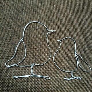 🐦ハンドメイド ワイヤーアートの画像