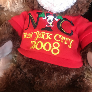 WDW ダッフィー ブラウン NYC 2008 ぬいぐるみ WDW ダッフィー ブラウン NYC 2008 ぬいぐるみ