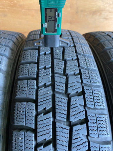 155/65R14・8,5分山スタッドレスタイヤ4本・軽四用 中古