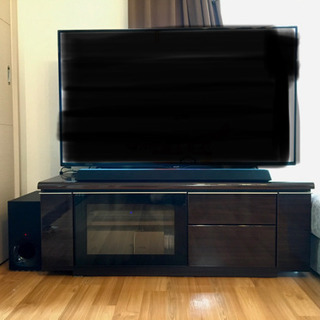 テレビ台　テレビボード　幅125　状態良好　収納　家具　ニトリの画像