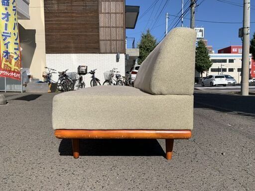 NOCE 3人掛けソファ 幅150cm 布地 木製 グリーン系 ソファ ノーチェ 南12条店