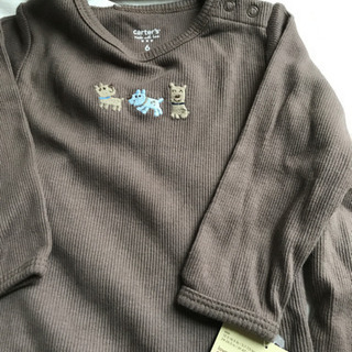 新品タグ付き　カーターズベビーパジャマ3点セット6mの画像