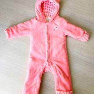sold out ベビー　80cm 冬用　ロンパース カバーオー...