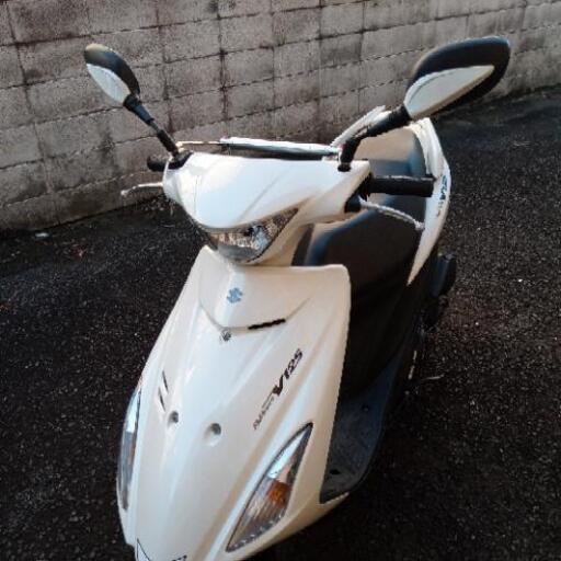 アドレスV125SS!  　低走行3900km!   長い自賠責R7.9