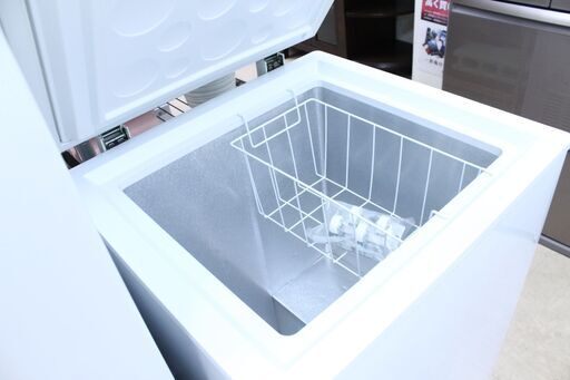 【6ヶ月保証】2015年製 Haier ハイアール 103L 冷凍庫 JF-NC103F 参考定価 ¥24,500 引っ掛けバスケット付♪