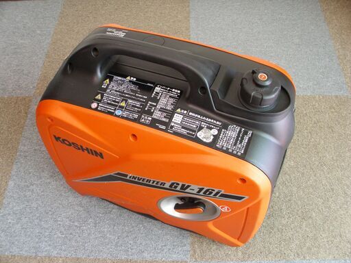 KOSHIN 工進 GV-16i インバーター発電機 【良品】☆停電 災害 キャンプ アウトドア☆ 