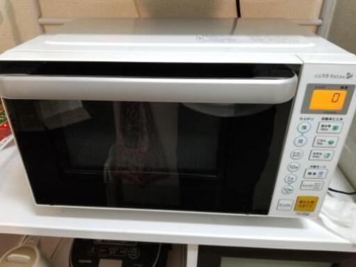 フラット庫内電子レンジ