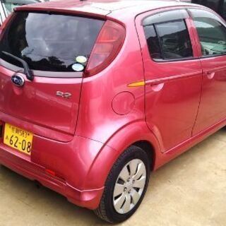 ご自宅付近に納車！車検付きＨ２０年スバルＲ２赤、キーレス、ＨＩＤライト、ホグライト、フル装備の画像