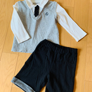 男の子セレモニー服90の画像