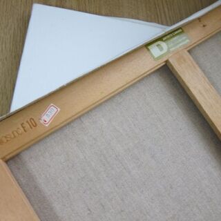 木製キャンバス5枚　東洋クロス社製　リネン　画材の画像