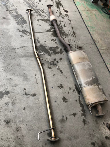 20 ヴェルファイア   中間　ストレート　マフラー　競技用　2.4 anh25 anh20用