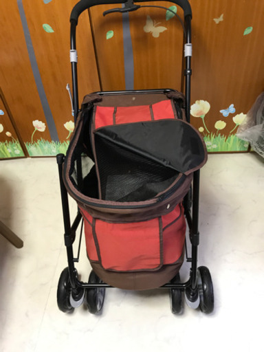 ペットバギー　カート　値下げ‼️新品同様❗️1回使用ボンビ製お買い得