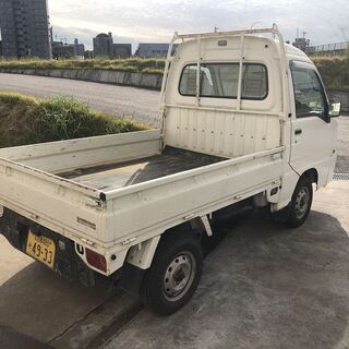 平成14年　サンバー軽トラック　VB？ハイルーフ？　車検　令和3年7月の画像