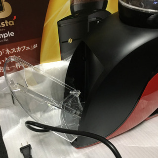 ネスカフェ バリスタ  シンプル レッド 中古 見た目綺麗の画像