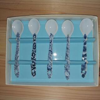 陶器のスプーン 5本セット→10/25で受付終了します。