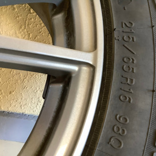 終了しました スタッドレス アルミホイール 215/65/R16 4本セット
