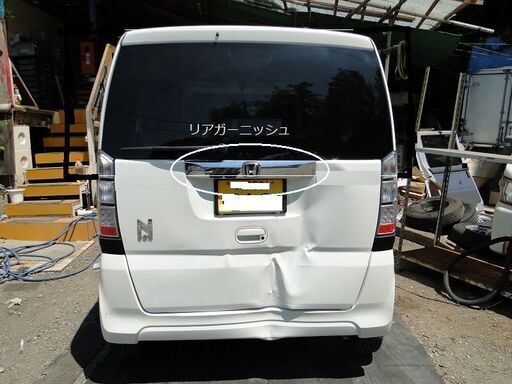 ホンダN.BOX　平成24年～JF1/2用 リアガラス