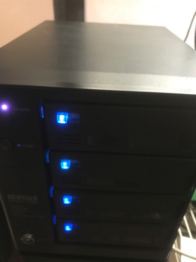NAS I-O DATA RHD4-UXE_U 4TB✖️4 RAID5 12TB NAS I-O DATA RHD4-UXE_U 4TB✖️4 RAID5 12TB