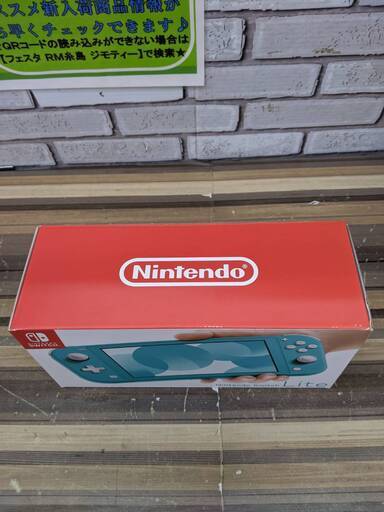 Nintendo Switch Lite　任天堂　スイッチライト　HDH-S-BAZAA　HDH-001　ターコイズ　糸島福岡唐津　1