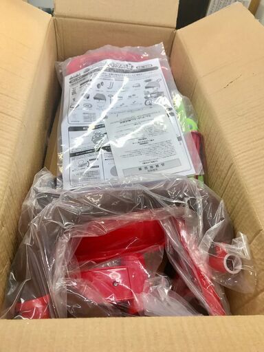 それいけ！アンパンマン デラックスⅡ　レッド （ブザー付おでかけ三輪車）