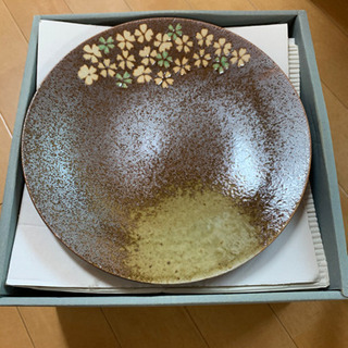 お蕎麦　うどん　お皿セット　未使用　花柄の画像