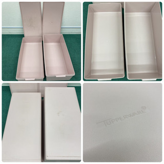 配達無料地域あり＊タッパーウェア ディープ、ロングスーパーケース＊4