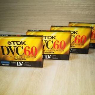 TDK ビデオカセット   DVC60 4個
