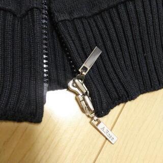 ニット アウター  シンプル の画像