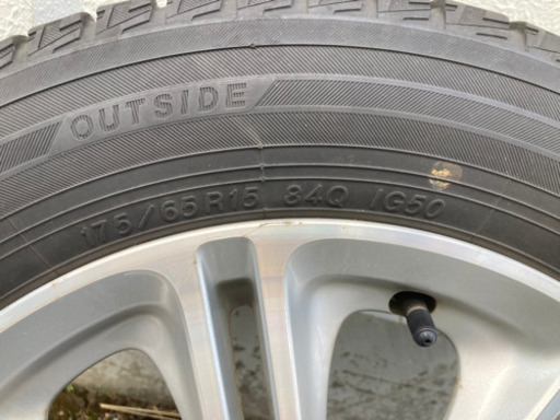 値下げ対応、ホイール付きスタッドレス４本1セット。