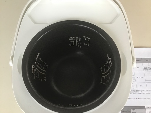 パナソニック　IHジャー炊飯器　SR-KT068 2018年製