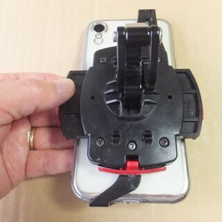 ミノウラ　スマートフォン　スマホ　ホルダー　中古　iphone XRで使用していました。の画像