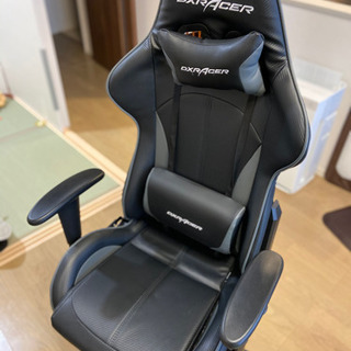 定価4万！DXRacer ゲーミングチェア　PVCハードレザー　美品
