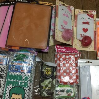 ⑲【全て新品・送料込】スマホ防水ケース、ワンピースケースなど58点まとめ売りの画像