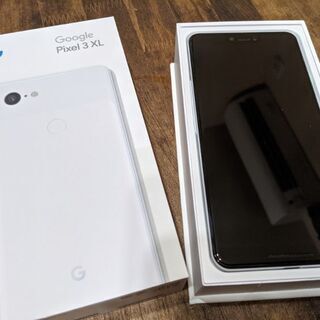 Google Pixel3XL 128GB Clearly white
