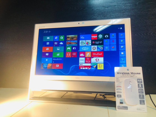 WIN8★薄型NEC★Wi-Fi☆1000G★DVD書込対応★vn370/M