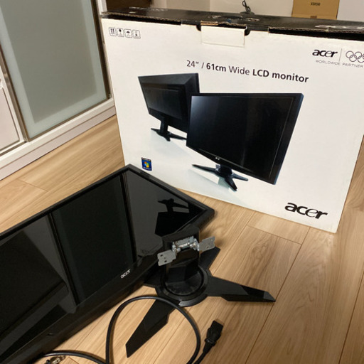 acer フルHDパソコン用ディスプレイ箱付き