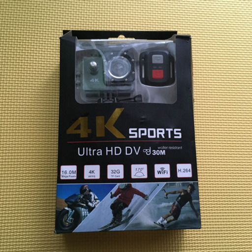 4k wifi アクションカメラ　防水カメラ　撮影用