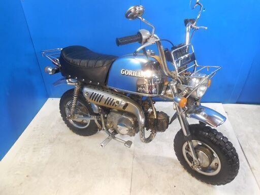 HONDA ゴリラ メッキ 決算大売り出しセール 期間限定 諸経費０円 始動確認済み 自賠責保険加入で乗れます 即納車有り 激安 横浜 都筑 宮前