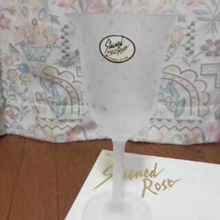 ワイングラス　Stained Rose の画像