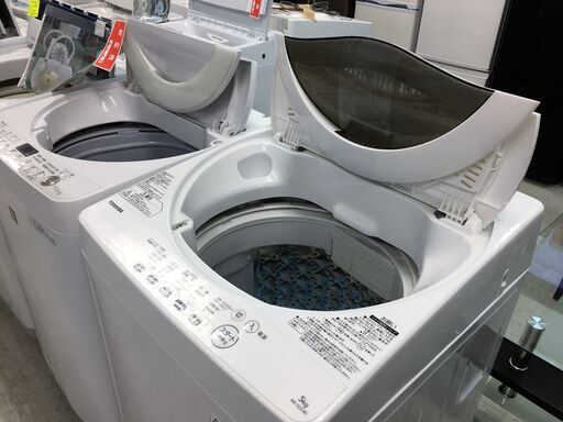 東芝5.0K洗濯機　2017年製　分解クリーニング済み！！！