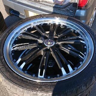 19インチ タイヤホイール(夏タイヤ)4本セット 225/40/ZR19   の画像
