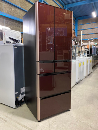大型冷蔵庫入荷しました！プレミアムXGシリーズ！大容量555L！日立 ノンフロン冷凍冷蔵庫 R-XG5600G 2017年製 真空チルド