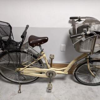 子供のせ自転車　26インチ(前22インチ)