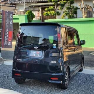 車検二年付き★日産ルークス ハイウェイスター ターボ リミテッド 両側パワースライド SDナビ プッシュスタート 地デジフルセグ バックカメラ スマートキー HIDライト 高グレード 各種ローン カード決済 自社ローン ブラック審査OK♪すの画像