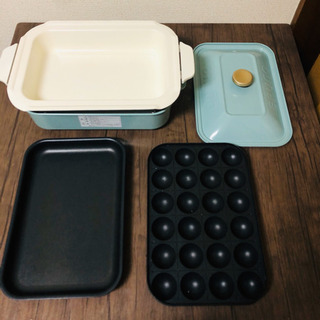 Bruno コンパクトホットプレート　箱付き