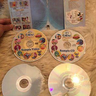 ディズニー英語システム　サンプルCD DVD リュック　マルチポーチ　ミッキーの画像