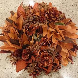 ドライリース　フラワーリース