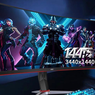 新品未開封、AOC、34インチ、3440x1440、144hz